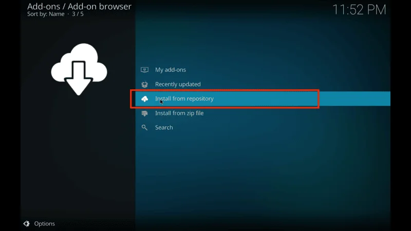 Install Kodi Vietnam Addons